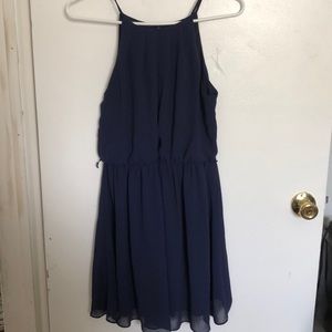 Navy blue dress